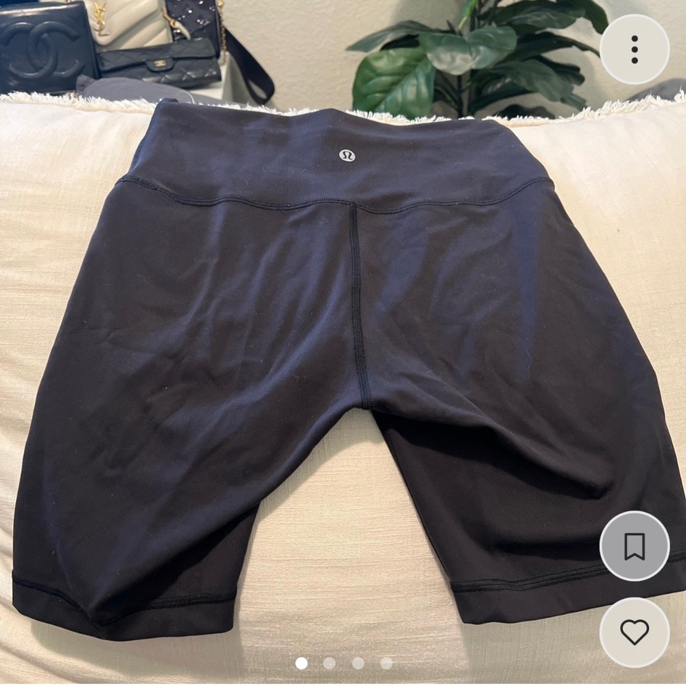 Lululemon biker shirts 8”☁️